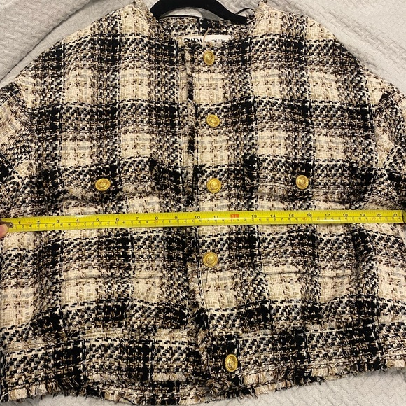 Zara tweed jacket/blazer - Picture 6 of 8